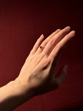 Lataa kuva Galleria-katseluun, Ruskea safiiri sormus