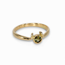 Lataa kuva Galleria-katseluun, Ruskea safiiri sormus